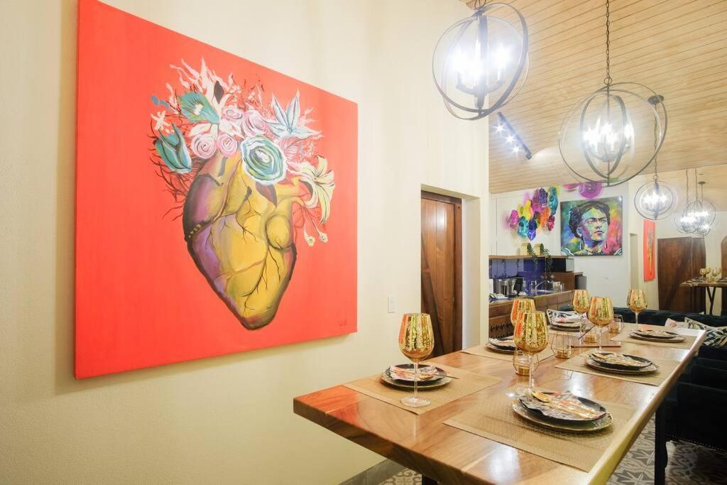 Casa Capilla @ Casa Frida Valle De Gpe Villa San Marcos  ภายนอก รูปภาพ