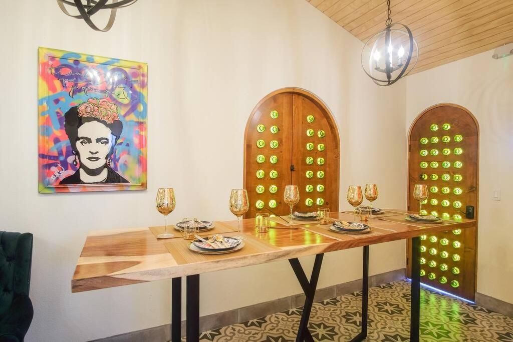 Casa Capilla @ Casa Frida Valle De Gpe Villa San Marcos  ภายนอก รูปภาพ