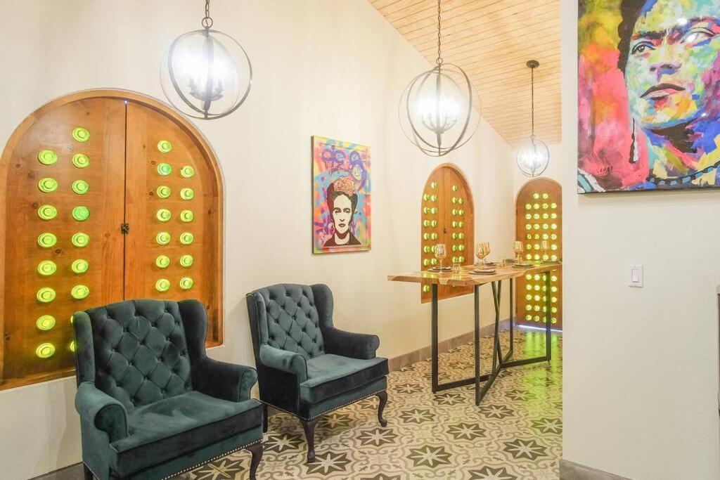 Casa Capilla @ Casa Frida Valle De Gpe Villa San Marcos  ภายนอก รูปภาพ